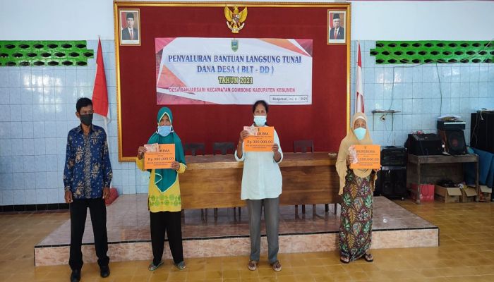 PENYALURAN BLT - DD BULAN KE - XI DESA BANJARSARI 01