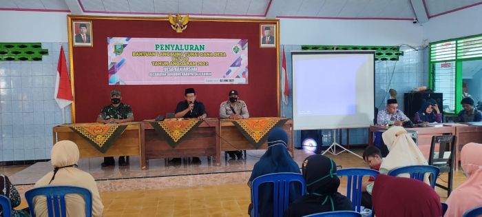 PENYALURAN BLT - DD BULAN KE 6 TAHUN 2022
