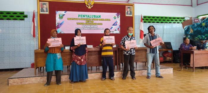 PENYALURAN BLT - DD BULAN KE - 1 DESA BANJARSARI 02