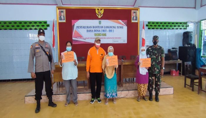 PENYALURAN BLT DD BULAN KE - XII DESA BANJARSARI