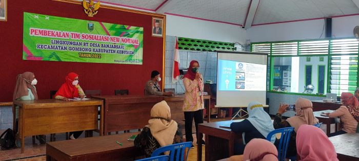 SOSIALISASI NEW NORMAL DI LINGKUNGAN RT (PEMBEKALAN TIM)