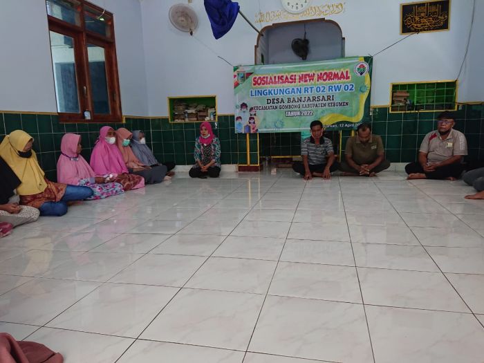 SOSIALISASI NEW NORMAL DI LINGKUNGAN RT (Di Masing - Masing RT) 02