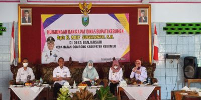 KUNJUNGAN RAPAT DINAS BUPATI KEBUMEN